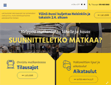 Tablet Screenshot of bussi.fi